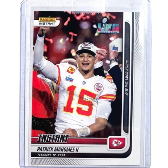 2022 Panini Instant Patrick Mahomes #276 KC Chiefs 2nd Super Bowl MVP 1/2386 - Picture 4 of 12
